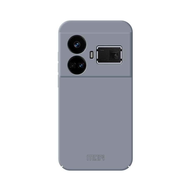 For Realme GT5 MOFI Qin Series Skin Feel All-inclusive PC Phone Case(Gray) - Realme Cases by MOFI | Online Shopping South Africa | PMC Jewellery