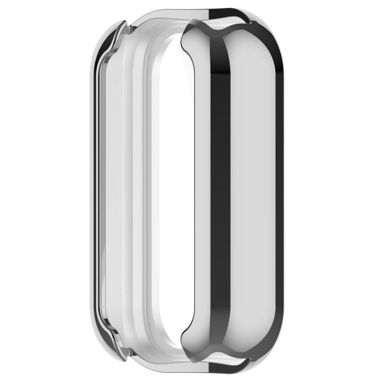 For Redmi Band 2 Full Package TPU Electroplated Watch Protective Case(Silver) - Watch Cases by PMC TechLife | Online Shopping South Africa | PMC TechLife | Buy Now Pay Later Mobicred