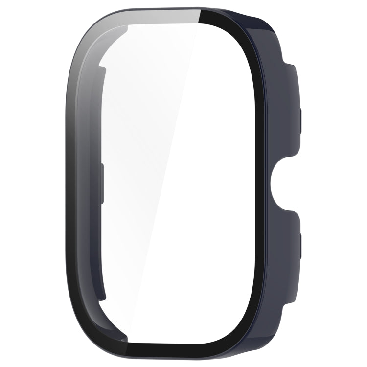 For Redmi Watch 4 Tempered Film Integrated PC Watch Protective Case(Ink Blue) - Watch Cases by PMC TechLife | Online Shopping South Africa | PMC TechLife | Buy Now Pay Later Mobicred