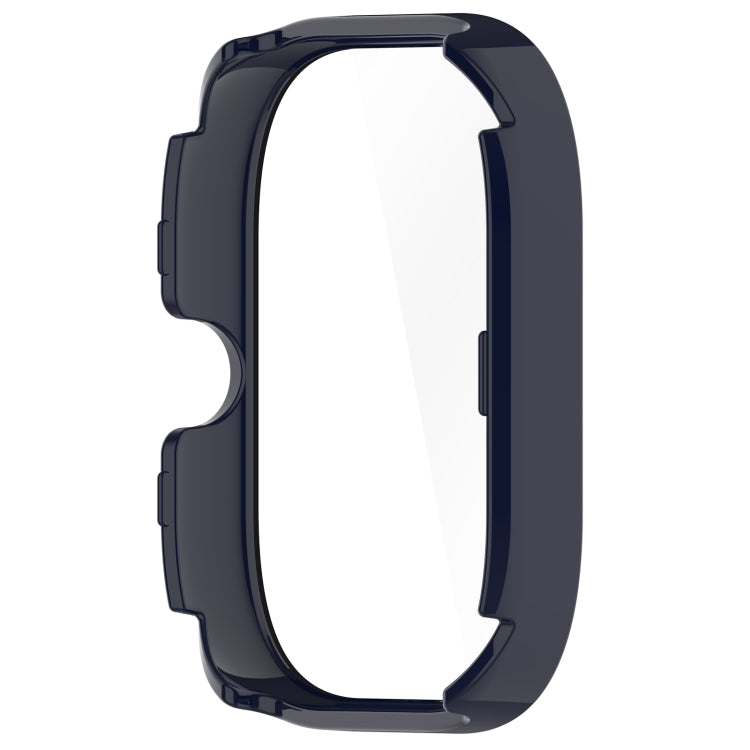 For Redmi Watch 4 Tempered Film Integrated PC Watch Protective Case(Ink Blue) - Watch Cases by PMC TechLife | Online Shopping South Africa | PMC TechLife | Buy Now Pay Later Mobicred