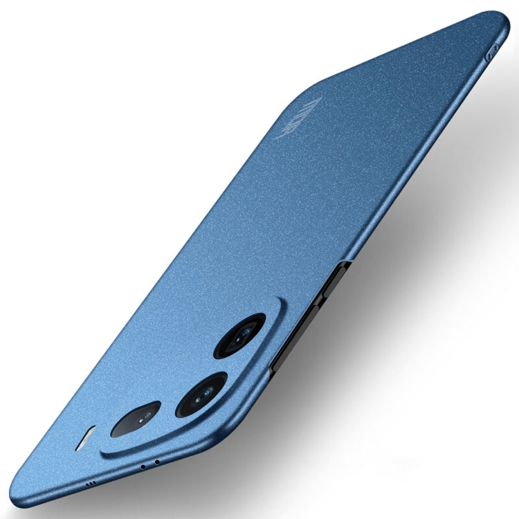 For vivo iQOO 12 Pro MOFI Fandun Series Frosted PC Ultra-thin All-inclusive Phone Case(Blue) - iQOO 12 Pro Cases by MOFI | Online Shopping South Africa | PMC Jewellery