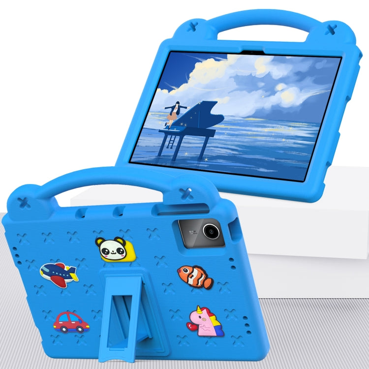 For TCL Tab 11 9466x3 Handle Kickstand Children EVA Shockproof Tablet Case(Sky Blue) - Others by PMC TechLife | Online Shopping South Africa | PMC TechLife | Buy Now Pay Later Mobicred
