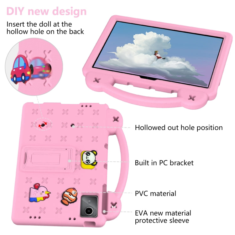 For Huawei MetePad 11 2023 / 2021 Handle Kickstand Children EVA Shockproof Tablet Case(Pink) - free shipping - PMC TechLife - Order now!
