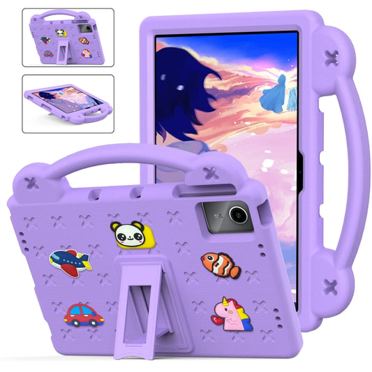 For Onn Tbspg 100110027 2023 Handle Kickstand Children EVA Shockproof Tablet Case(Light Purple) - Others by PMC Jewellery | Online Shopping South Africa | PMC Jewellery | Buy Now Pay Later Mobicred