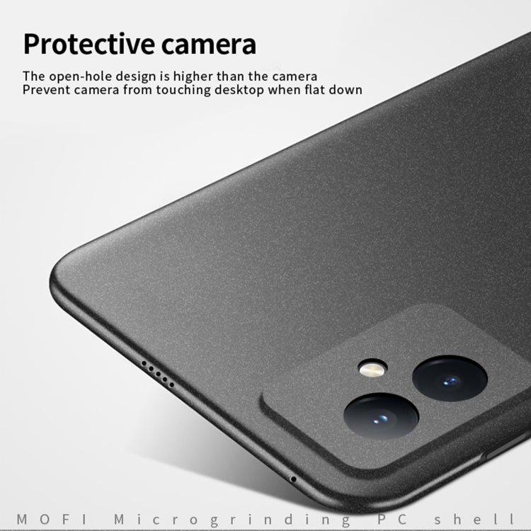 For Honor 100 MOFI Fandun Series Frosted PC Ultra-thin All-inclusive Phone Case(Black) - Honor Cases by MOFI | Online Shopping South Africa | PMC Jewellery