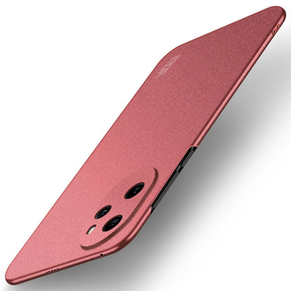 For Honor 100 Pro MOFI Fandun Series Frosted PC Ultra-thin All-inclusive Phone Case(Red) - Honor Cases by MOFI | Online Shopping South Africa | PMC Jewellery