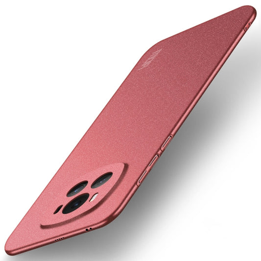 For Honor Magic6 MOFI Fandun Series Frosted PC Ultra-thin All-inclusive Phone Case(Red) - Honor Cases by MOFI | Online Shopping South Africa | PMC Jewellery