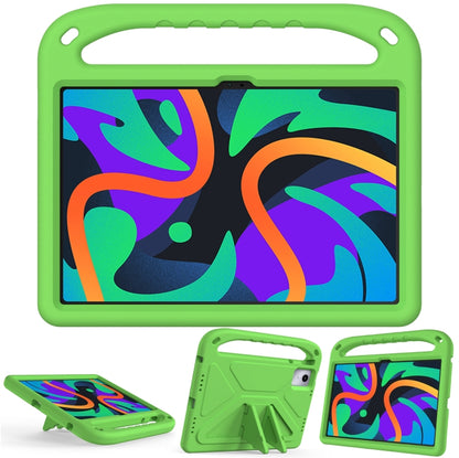 For Lenovo Tab  P12 / Xiaoxin Pad Pro 12.7 Handle EVA Shockproof Tablet Case with Holder(Green) - Lenovo by PMC Jewellery | Online Shopping South Africa | PMC Jewellery | Buy Now Pay Later Mobicred