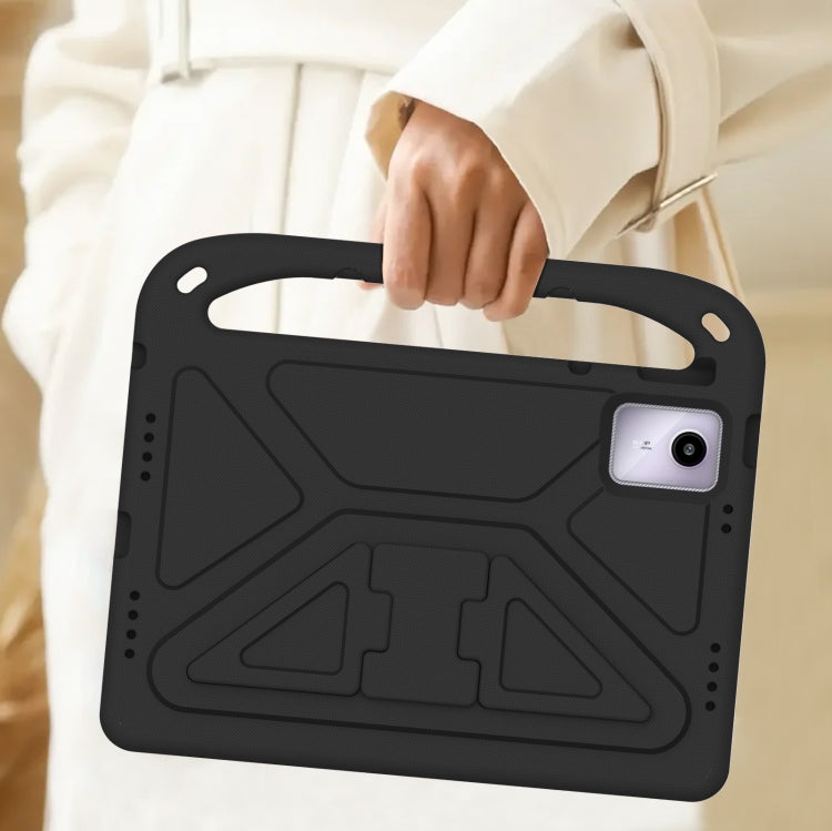 For Amazon Fire Max 11 2023 Handle EVA Shockproof Tablet Case with Holder(Black) - Amazon by PMC TechLife | Online Shopping South Africa | PMC TechLife | Buy Now Pay Later Mobicred