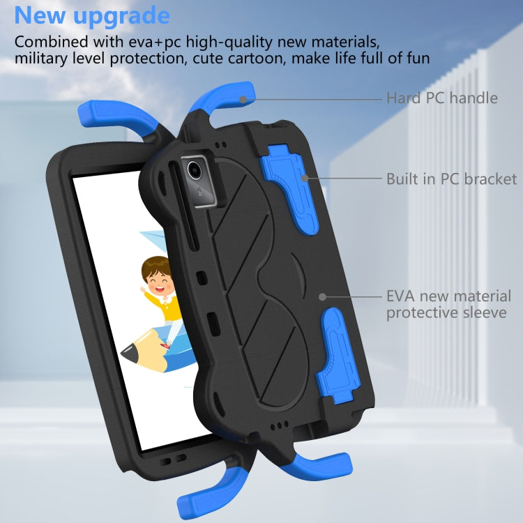 For TCL Tab 11 9466x3 Ice Baby EVA Shockproof Hard PC Tablet Case(Black+Blue) - Others by PMC TechLife | Online Shopping South Africa | PMC TechLife | Buy Now Pay Later Mobicred