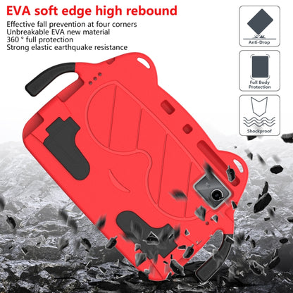 For DOOGEE T30 Pro 11 2023 Ice Baby EVA Shockproof Hard PC Tablet Case(Rose Red+Black) - Others by PMC Jewellery | Online Shopping South Africa | PMC Jewellery | Buy Now Pay Later Mobicred