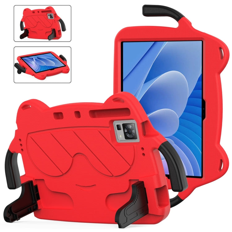 For DOOGEE T30 Pro 11 2023 Ice Baby EVA Shockproof Hard PC Tablet Case(Red+Black) - Others by PMC TechLife | Online Shopping South Africa | PMC TechLife | Buy Now Pay Later Mobicred