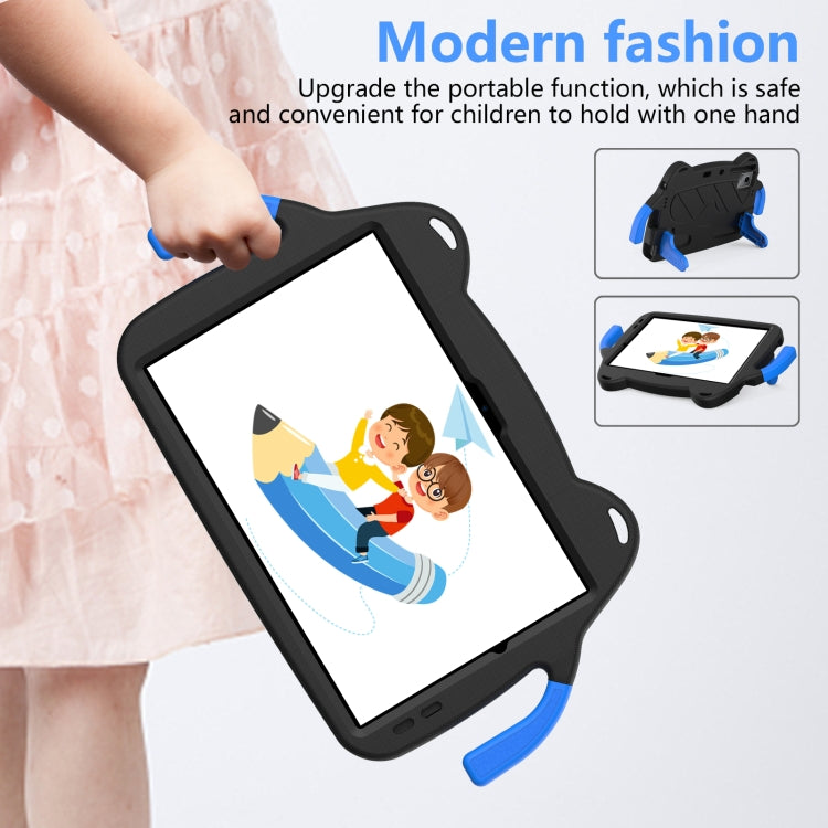 For DOOGEE T30 Pro 11 2023 Ice Baby EVA Shockproof Hard PC Tablet Case(Black+Blue) - Others by PMC TechLife | Online Shopping South Africa | PMC TechLife | Buy Now Pay Later Mobicred
