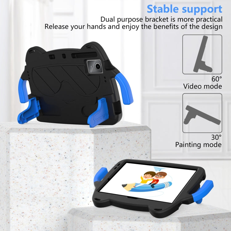 For Huawei MatePad 11 2023/2021 Ice Baby EVA Shockproof Hard PC Tablet Case(Black+Blue) - Huawei by PMC TechLife | Online Shopping South Africa | PMC TechLife | Buy Now Pay Later Mobicred