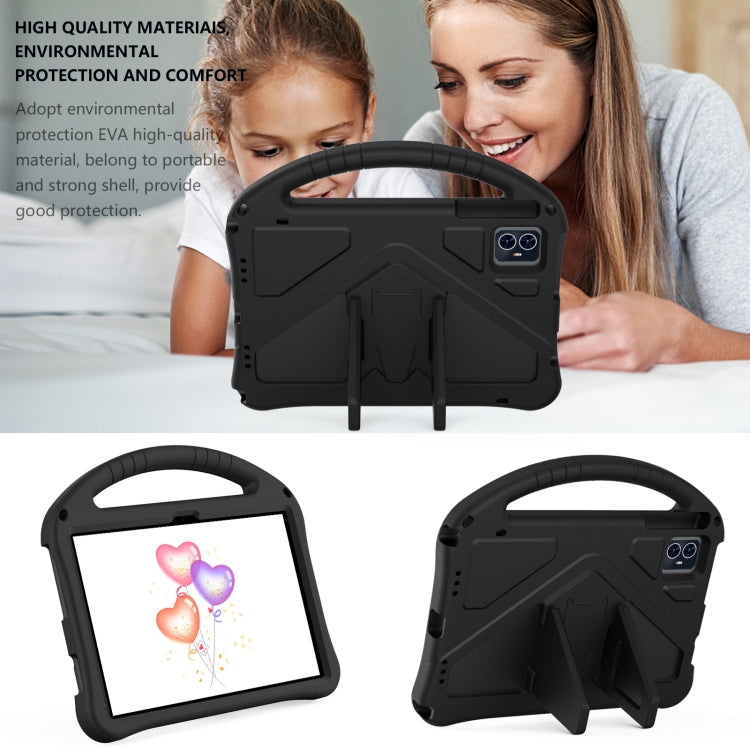 For Teclast M50 HD 10.1 / M50 Pro EVA Shockproof Tablet Case with Holder(Black) - Others by PMC TechLife | Online Shopping South Africa | PMC TechLife | Buy Now Pay Later Mobicred
