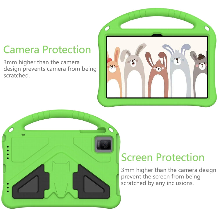 For T-Mobile REVVL Tab 10.36 2023 EVA Shockproof Tablet Case with Holder(Green) - Others by PMC TechLife | Online Shopping South Africa | PMC TechLife | Buy Now Pay Later Mobicred