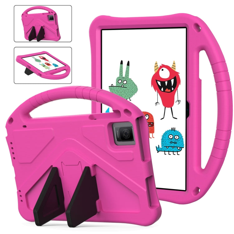 For T-Mobile REVVL Tab 10.36 2023 EVA Shockproof Tablet Case with Holder(Rose Red) - Others by PMC TechLife | Online Shopping South Africa | PMC TechLife | Buy Now Pay Later Mobicred