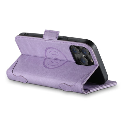 For iPhone 13 Pro Max SUTENI J07 Multifunctional Horizontal Flip Magsafe Leather Phone Case(Purple) - iPhone 13 Pro Max Cases by Suteni | Online Shopping South Africa | PMC Jewellery | Buy Now Pay Later Mobicred