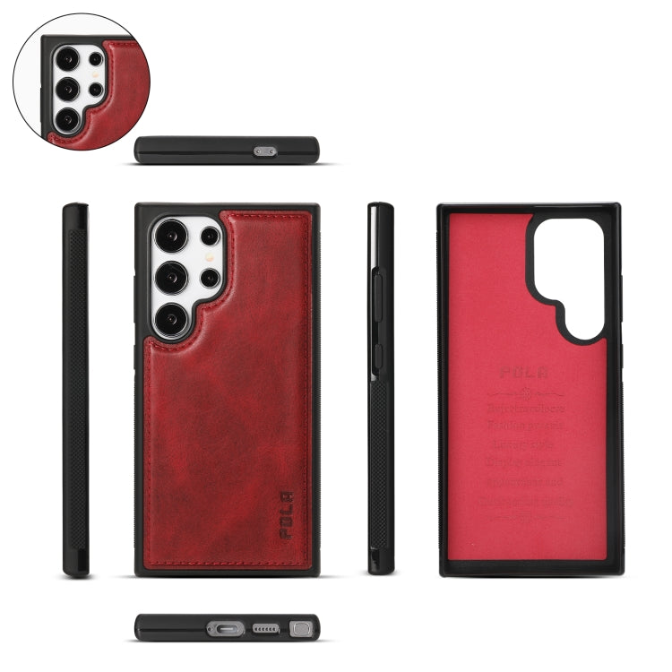For Samsung Galaxy S24+ 5G Crossbody Multi-functional Zipper Wallet Leather Phone Case(Red) - Galaxy S24+ 5G Cases by PMC Jewellery | Online Shopping South Africa | PMC Jewellery | Buy Now Pay Later Mobicred