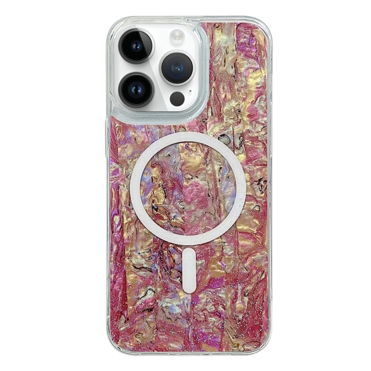 For iPhone 12 Pro Max Shell Texture Multicolor MagSafe TPU Phone Case(Roige) - iPhone 12 Pro Max Cases by PMC TechLife | Online Shopping South Africa | PMC TechLife