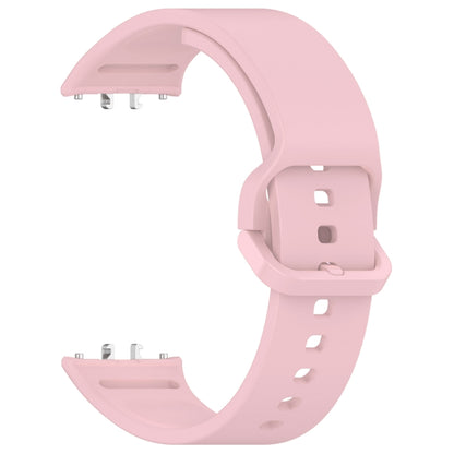 For Samsung Galaxy Fit 3 Solid Color Colorful Buckle Silicone Watch Band(Pink) - Watch Bands by PMC Jewellery | Online Shopping South Africa | PMC Jewellery