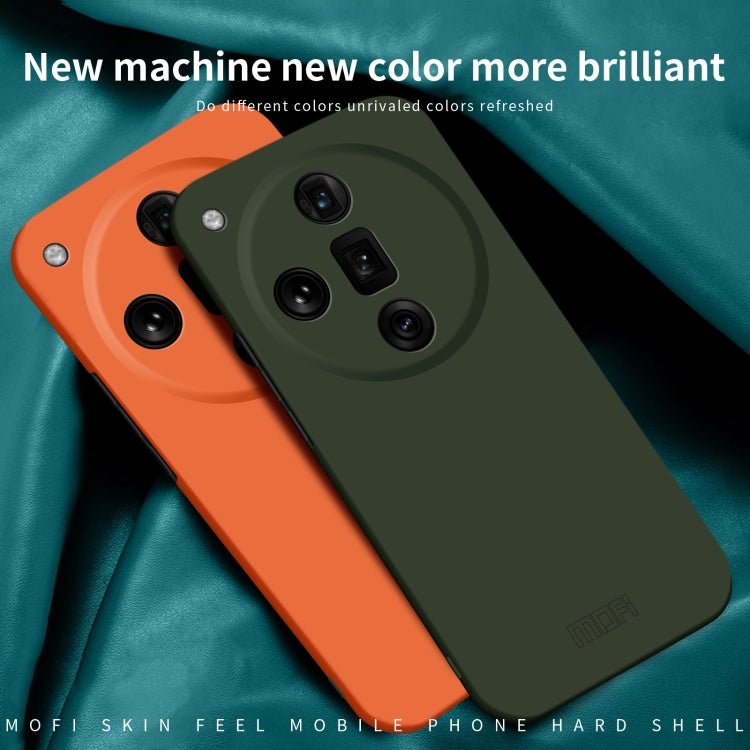 For OPPO Find X7 Ultra MOFI Qin Series Skin Feel All-inclusive PC Phone Case(Green) - Find X7 Ultra Cases by MOFI | Online Shopping South Africa | PMC Jewellery