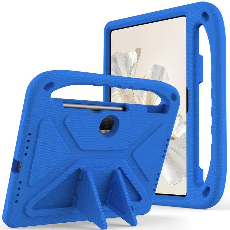 For Honor Pad 9 12.1 Handle EVA Shockproof Tablet Case with Holder(Blue) - Honor by PMC TechLife | Online Shopping South Africa | PMC TechLife | Buy Now Pay Later Mobicred