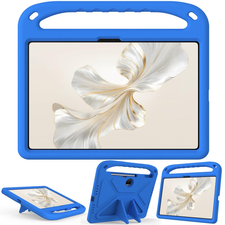 For Honor Pad 9 12.1 Handle EVA Shockproof Tablet Case with Holder(Blue) - Honor by PMC TechLife | Online Shopping South Africa | PMC TechLife | Buy Now Pay Later Mobicred