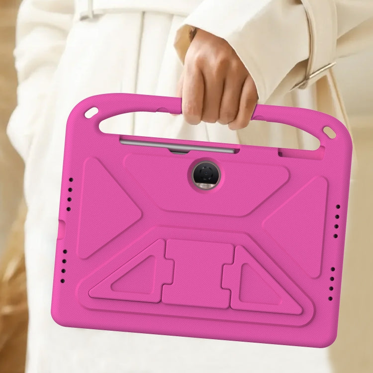 For Honor Pad 9 12.1 Handle EVA Shockproof Tablet Case with Holder(Rose Red) - free shipping - PMC TechLife - Order now!