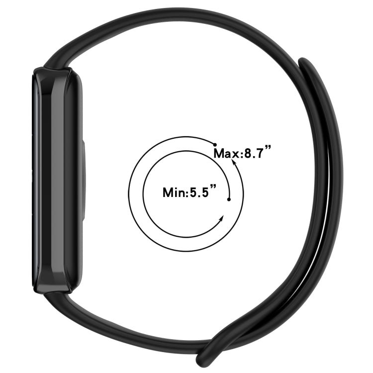 For Honor Band 9 Solid Color TPU Watch Band(Dark Gray) - free shipping - PMC TechLife - Order now!