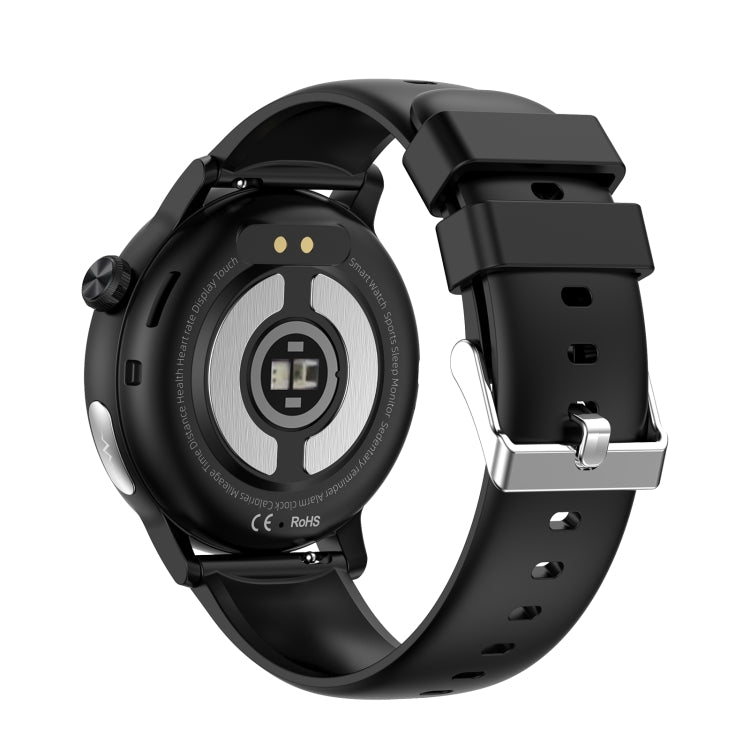 ET470 1.39 inch Color Screen Smart Watch Silicone Strap, Support Bluetooth Call / ECG(Black) - Smart Watches by PMC TechLife | Online Shopping South Africa | PMC TechLife