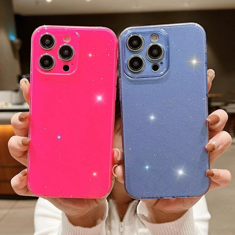For iPhone 16 Pro Jelly Glitter Solid Color TPU Phone Case(Orange) - iPhone 16 Pro Cases by PMC TechLife | Online Shopping South Africa | PMC TechLife | Buy Now Pay Later Mobicred