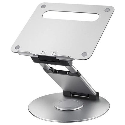 AS018-XS For 10-17 inch Device 360 Degree Rotating Adjustable Laptop Holder Desktop Stand(Silver) - Laptop Stand by PMC Jewellery | Online Shopping South Africa | PMC Jewellery | Buy Now Pay Later Mobicred