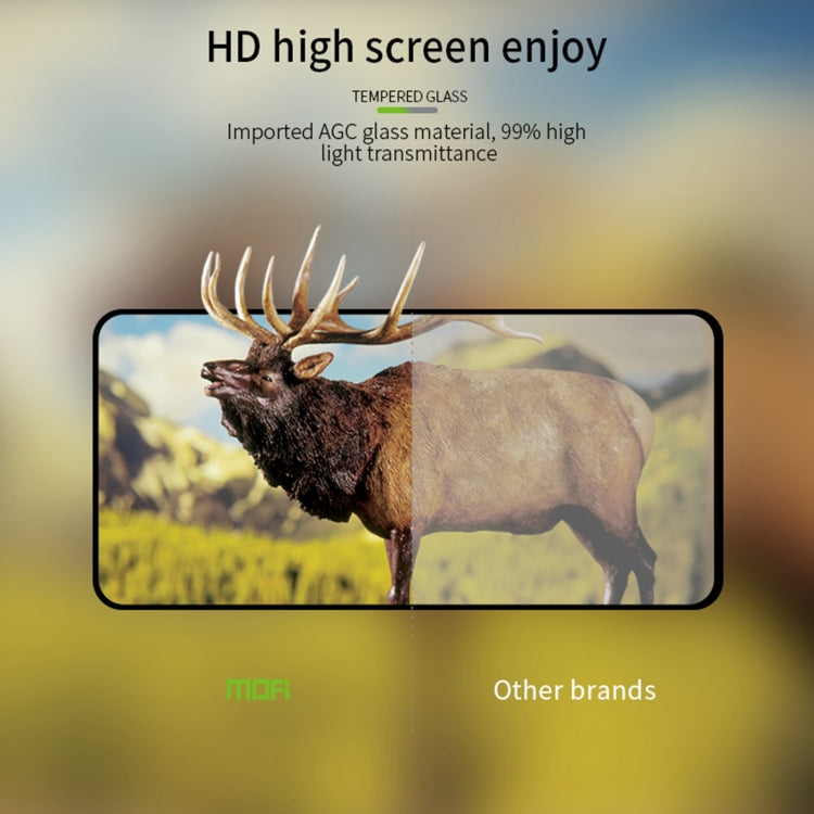 For Nothing Phone 2a MOFI 9H 2.5D Full Screen Tempered Glass Film(Black) - Others by MOFI | Online Shopping South Africa | PMC TechLife | Buy Now Pay Later Mobicred