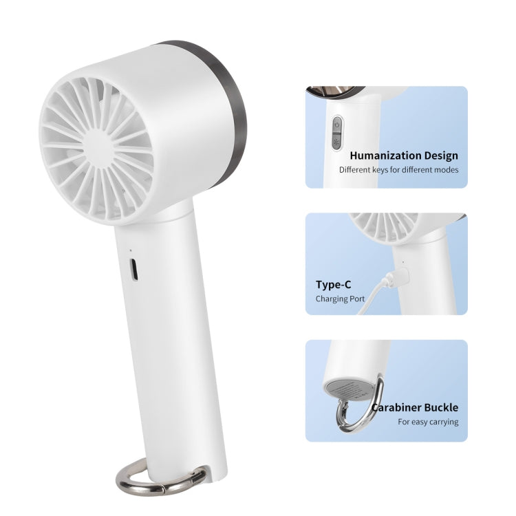 ENKAY Hat-Prince Handheld Mini Portable Cold Compress Cooling Fan(Blue) - Electric Fans by ENKAY | Online Shopping South Africa | PMC TechLife | Buy Now Pay Later Mobicred