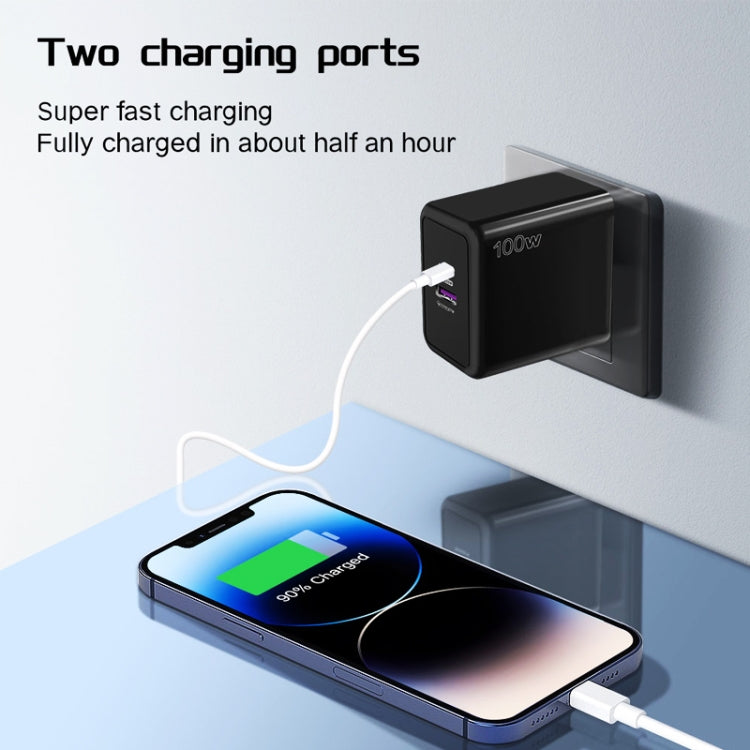 USB 67W / PD 33W Super fast Charging Full Protocol Mobile Phone Charger���US Plug(White) - USB Charger by PMC TechLife | Online Shopping South Africa | PMC TechLife | Buy Now Pay Later Mobicred