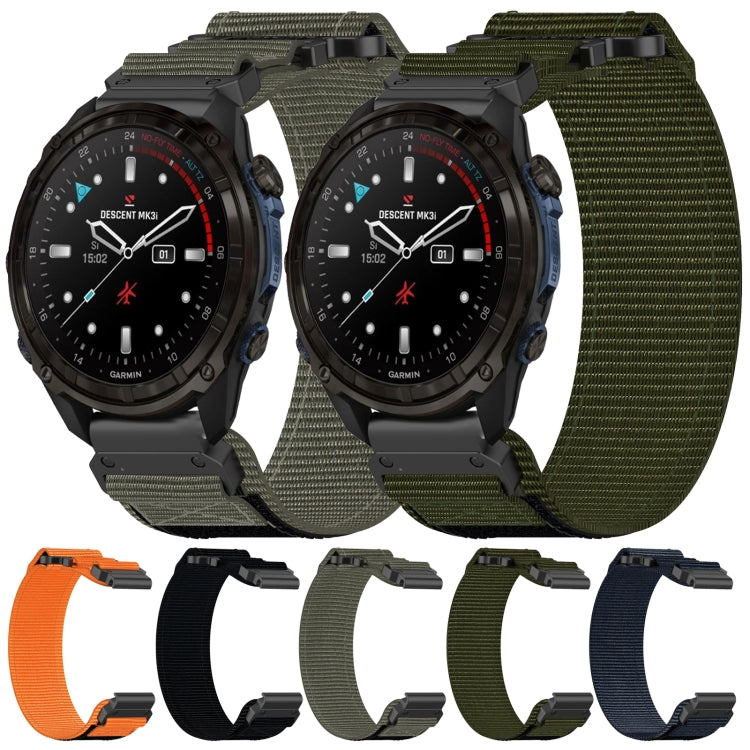 For Garmin Fenix 5S 20mm Nylon Hook And Loop Fastener Watch Band(Black) - free shipping - PMC TechLife - Order now!