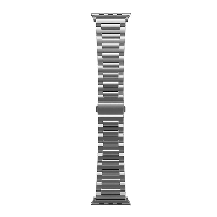 For Apple Watch Ultra 2 49mm I-Shaped Titanium Watch Band(Grey) - Watch Bands by PMC Jewellery | Online Shopping South Africa | PMC Jewellery