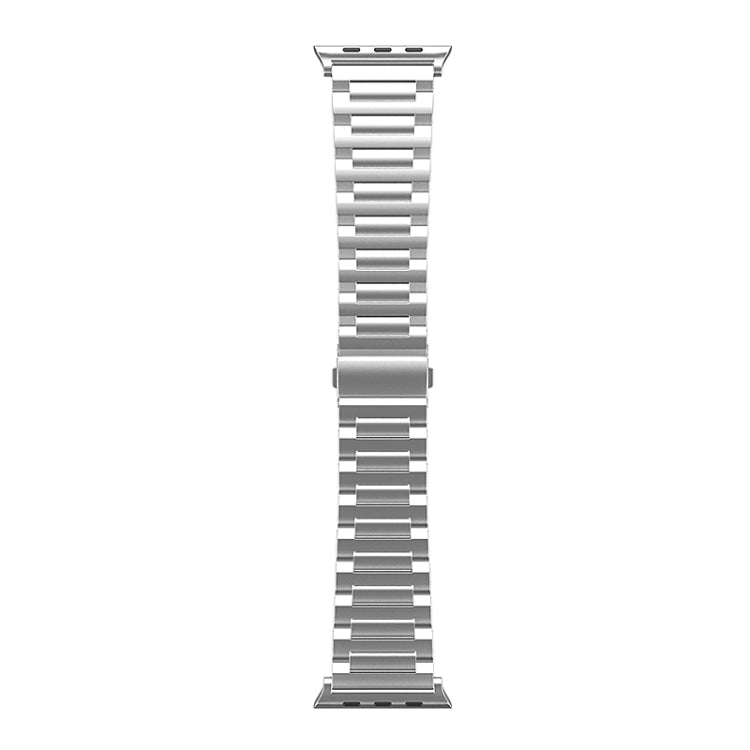 For Apple Watch SE 2022 44mm I-Shaped Titanium Watch Band(Sliver) - Watch Bands by PMC Jewellery | Online Shopping South Africa | PMC Jewellery