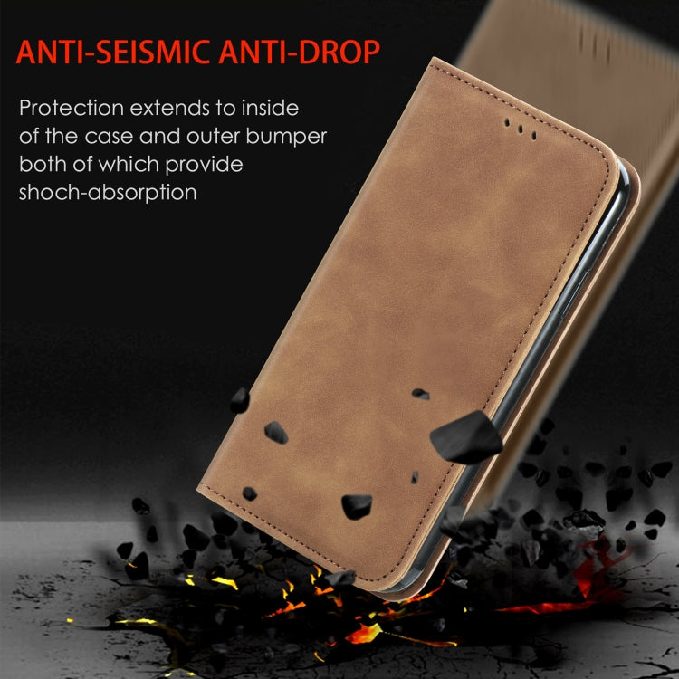 For Google Pixel 9 Retro Skin Feel Magnetic Flip Leather Phone Case(Red) - Google Cases by PMC TechLife | Online Shopping South Africa | PMC TechLife | Buy Now Pay Later Mobicred