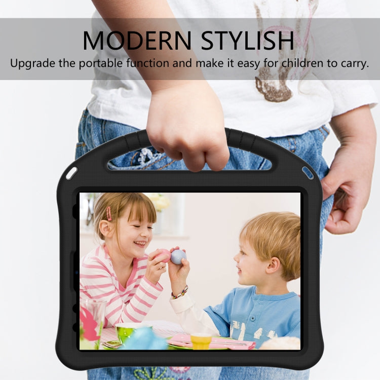 For iPad Air 11 2024 EVA Shockproof Tablet Case with Holder(Black) - iPad Air 11 2024 Cases by PMC TechLife | Online Shopping South Africa | PMC TechLife | Buy Now Pay Later Mobicred