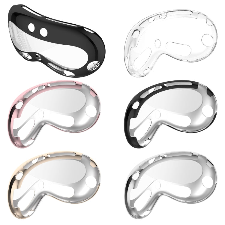 For Apple Vision Pro Electroplated TPU Protective Case VR Glasses Accessories(Transparent) - VR Accessories by PMC TechLife | Online Shopping South Africa | PMC TechLife | Buy Now Pay Later Mobicred