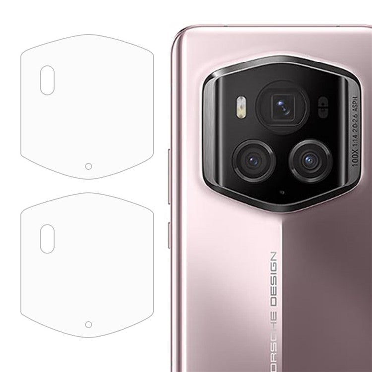 For Honor Magic6 RSR Porsche Design 2pcs ENKAY 9H Rear Camera Lens Tempered Glass Film(Transparent) - Honor Tempered Glass by ENKAY | Online Shopping South Africa | PMC Jewellery | Buy Now Pay Later Mobicred