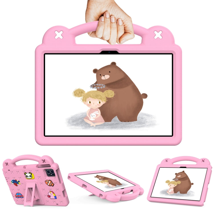 For Blackview Tab 80 10.1 2023 Handle Kickstand Children EVA Shockproof Tablet Case(Pink) - Others by PMC Jewellery | Online Shopping South Africa | PMC Jewellery | Buy Now Pay Later Mobicred