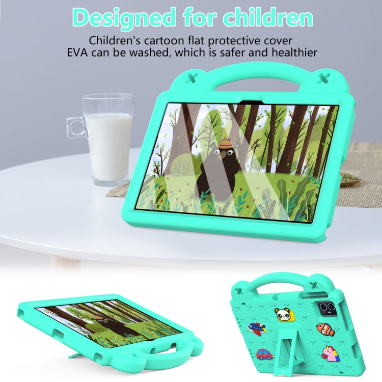 For Blackview Tab 80 10.1 2023 Handle Kickstand Children EVA Shockproof Tablet Case(Mint Green) - Others by PMC Jewellery | Online Shopping South Africa | PMC Jewellery | Buy Now Pay Later Mobicred