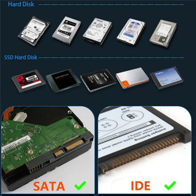 575D USB Hard Disk Holder Laptop Mobile Hard Disk Box 2.5 / 3.5inch SATA IDE HDD Base, Plug:UK Plug - HDD Enclosure by PMC Jewellery | Online Shopping South Africa | PMC Jewellery | Buy Now Pay Later Mobicred