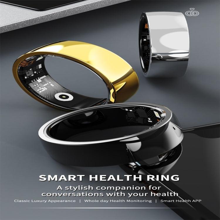 R09M SIZE 20 Smart Ring, Support Health Monitoring / Care For Families(Black) - Smart Rings / Smart Telephones by PMC Jewellery | Online Shopping South Africa | PMC Jewellery | Buy Now Pay Later Mobicred