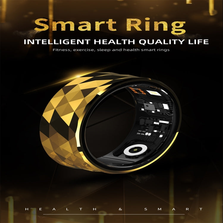 R12M SIZE 18 Smart Ring, Support Health Monitoring / Multiple Exercise Modes(Silver) - Smart Rings / Smart Telephones by PMC Jewellery | Online Shopping South Africa | PMC Jewellery | Buy Now Pay Later Mobicred