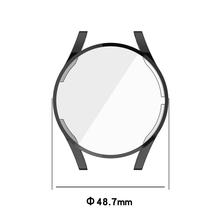 For Samsung Galaxy Watch FE 40mm Full Coverage TPU Electroplated Watch Protective Case(Gold) - Watch Cases by PMC TechLife | Online Shopping South Africa | PMC TechLife | Buy Now Pay Later Mobicred