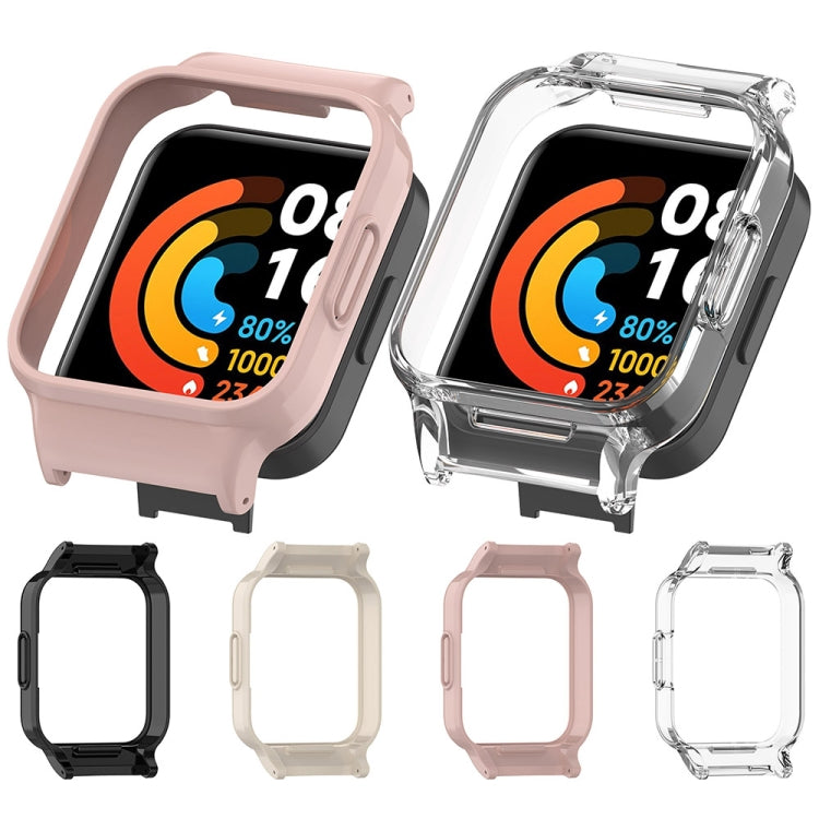 For Redmi Watch 4 Half Pack PC Watch Protective Case(Black) - Watch Cases by PMC TechLife | Online Shopping South Africa | PMC TechLife | Buy Now Pay Later Mobicred